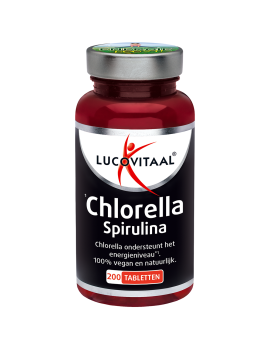 Chlorella Spirulina 1200/300 formule 200 tabletten