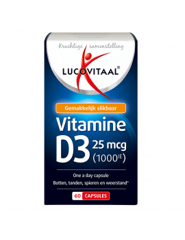 Vitamine D3 25 mcg 60 capsules