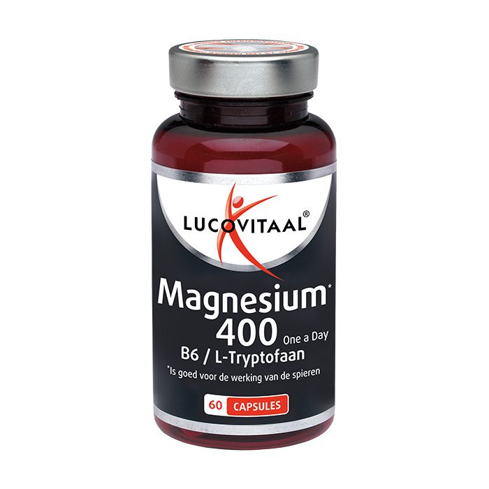 Vitamine B6 Magnesium 400 mg - Krachtig &