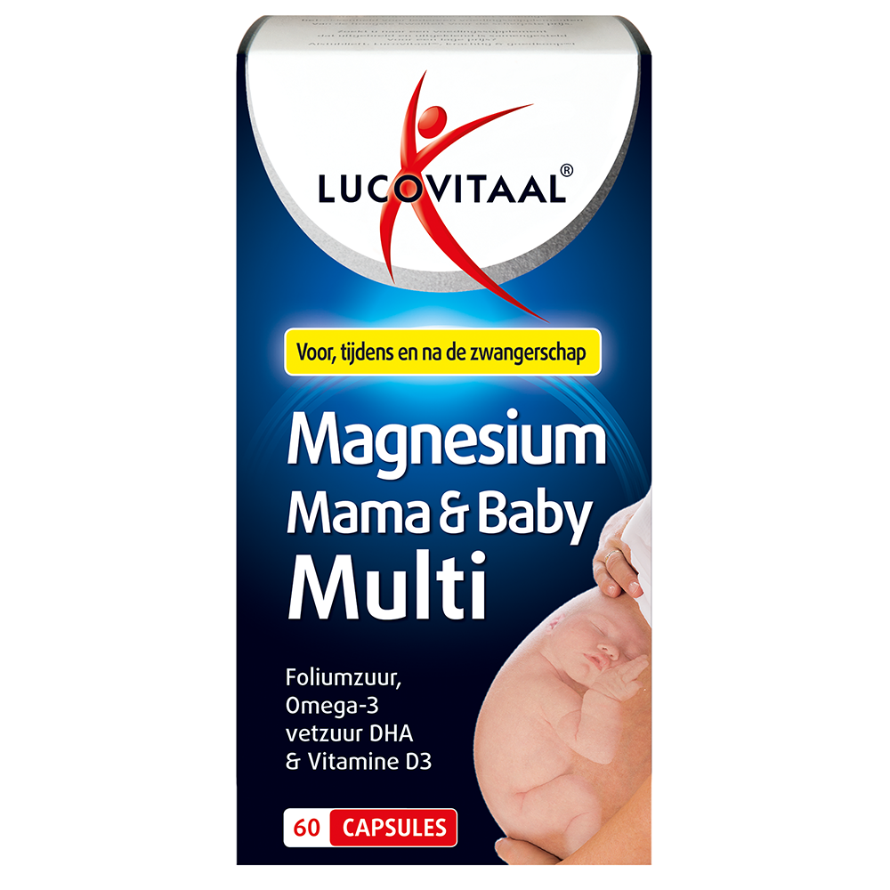 presentatie op vakantie registreren Magnesium Mama & Baby Multivitamine Zwangerschap - Lucovitaal: Krachtig &  Goedkoop!