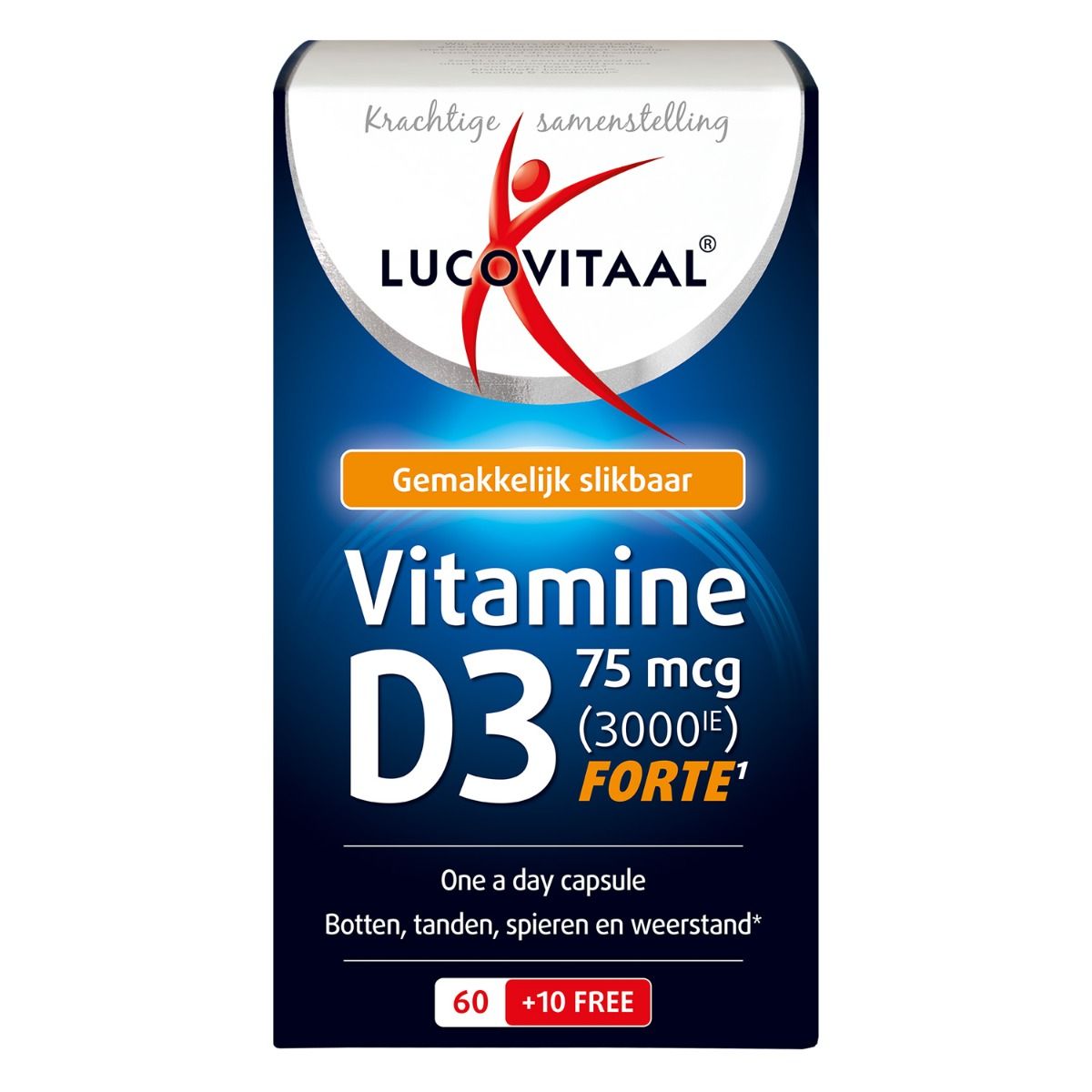mat nabootsen Verduisteren Vitamine D3 75 mcg - Lucovitaal: Krachtig & Goedkoop!