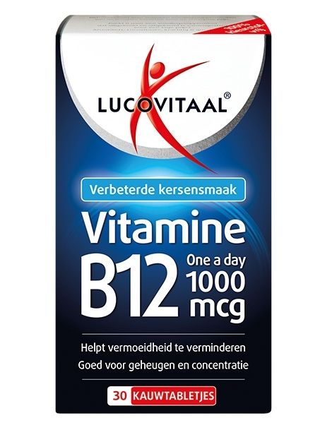 Telemacos kip onduidelijk Vitamine B12 1000 mcg tabletten - Lucovitaal: Krachtig & Goedkoop!