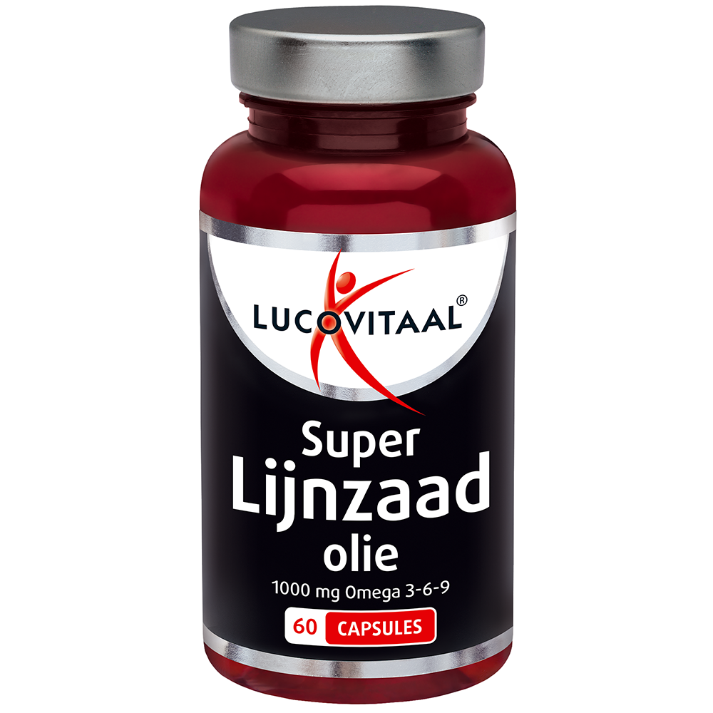 Bevestigen aan salaris fluit Super Lijnzaad Olie 1000 mg Omega 3-6-9