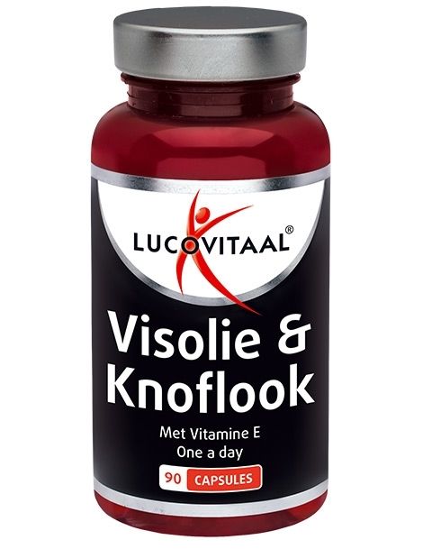 energie mate reinigen Visolie & knoflook capsules - Lucovitaal: Krachtig & Goedkoop!