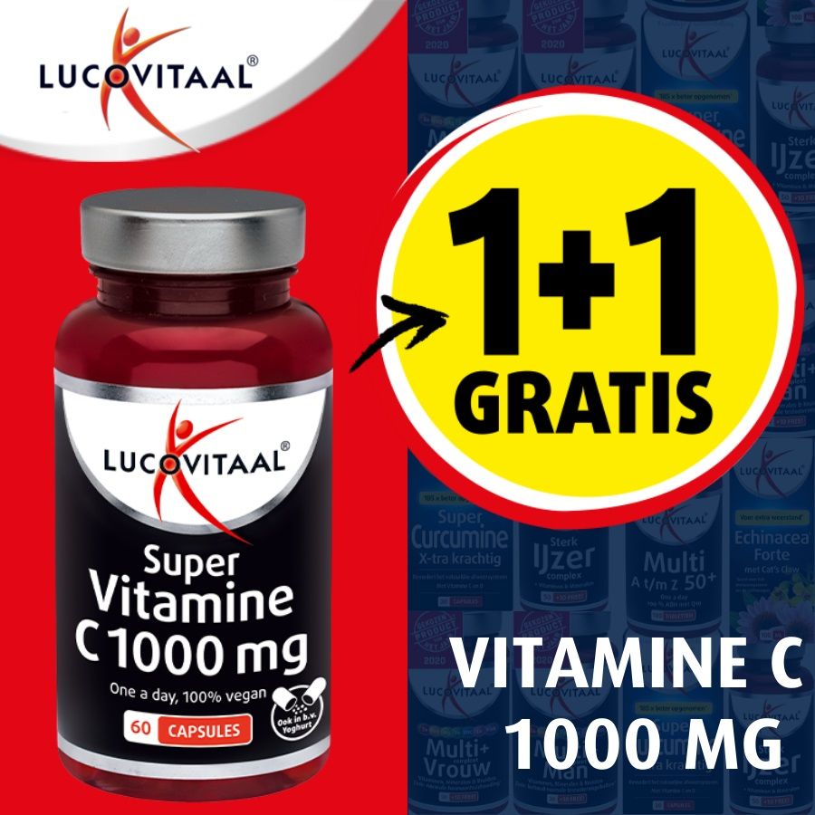 Vitamine C 1000 Mg Lucovitaal Krachtig Goedkoop